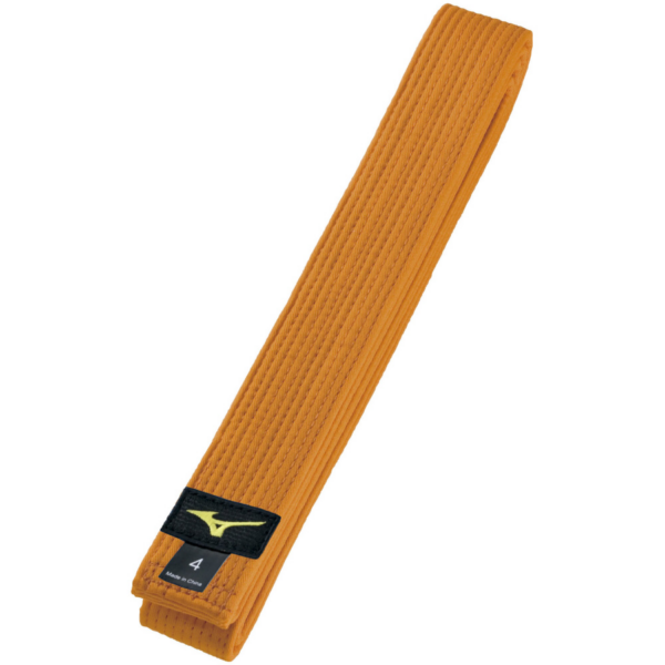 CEINTURE ORANGE PIQUEE MIZUNO
